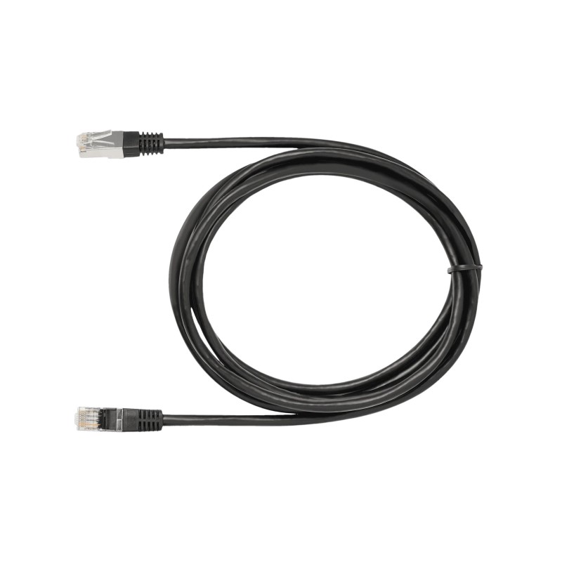 EC 6001-02 - kabel DIS Cat5e, 2m czarnyOUTLET